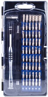 Schroevendraaier Set Precisie Torx Hex Schroevendraaier Bit Kit Magnetische Bits 58 In 1 Multitools Reparatie Mobiele Telefoon Handgereedschap