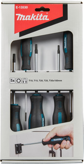 Schroevendraaierset 5-delig torx - E-13530 - E-13530