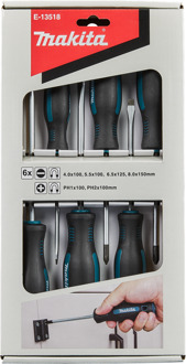 Schroevendraaierset 6-delig PH/SL - E-13518 E-13518