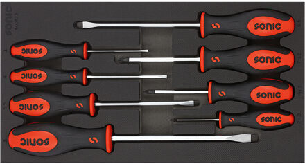 Schroevendraaierset PH + plat 8-dlg. SFS 1/3