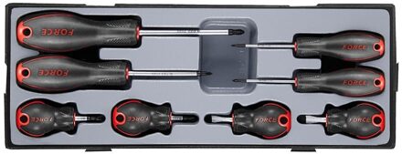 Schroevendraaierset Plat & Philips 8 delig T2085