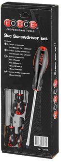 Schroevendraaierset Plat & Philips 9 delig 20915