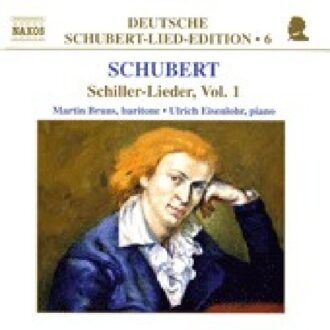 Schubert: Schiller-Lieder Vol 1 / Martin Bruns, Ulrich Eisenlohr