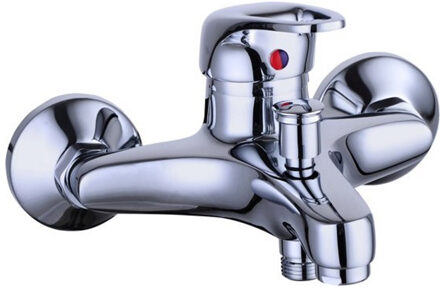 SCHÜTTE Badmengkraan BATONI chroomkleurig Zilver