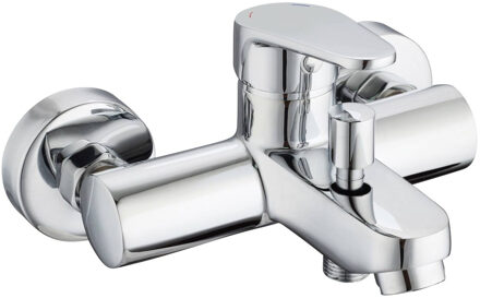 SCHÜTTE Badmengkraan FUTURA DVGW chroomkleurig Zilver