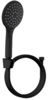 Schütte Handdouche Schutte Raven Mat Zwart 13 Cm