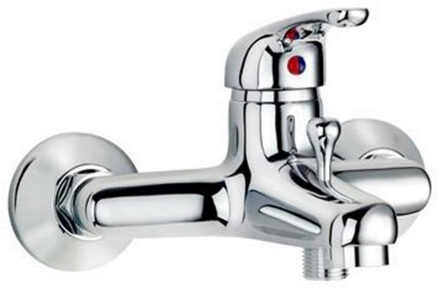 Schütte SCHÜTTE Badmengkraan ATHOS chroomkleurig Zilver