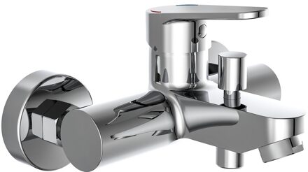 Schütte SCHÜTTE Badmengkraan FUTURA DVGW chroomkleurig Zilver