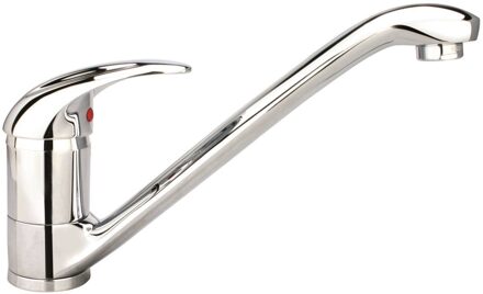 Schütte SCHÜTTE Eenknopsmengkraan ALBATROS chroomkleurig Zilver