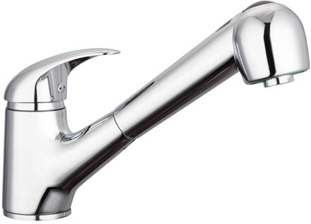 Schütte SCHÜTTE Eenknopsmengkraan ALBATROS chroomkleurig Zilver