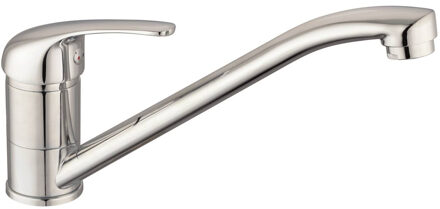 Schütte SCHÜTTE Eenknopsmengkraan ATHOS PLUS chroomkleurig Zilver