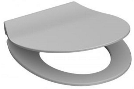 Schütte SCHÜTTE Toiletbril met soft-close SLIM GREY duroplast grijs