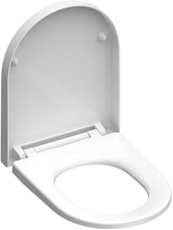 Schütte SCHÜTTE Toiletbril WHITE d-vormig duroplast Wit