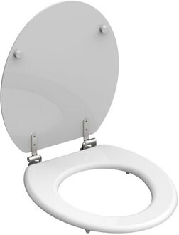 Schütte SCHÜTTE Toiletbril WHITE kernhout Wit