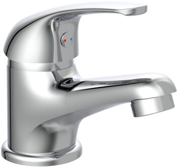 Schütte SCHÜTTE Wastafelmengkraan ATHOS PLUS chroomkleurig Zilver