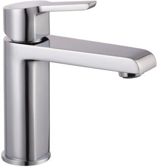 Schütte SCHÜTTE Wastafelmengkraan VITA chroomkleurig Zilver