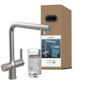 Schütte Schutte AQUASTAR PREMIUM spoelwater mengkraan | + koel- en filtersysteem | Rvs look - 99905