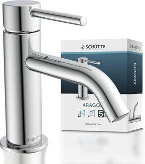 Schütte Schutte Aragon wastafel koudwaterkraan chroom
