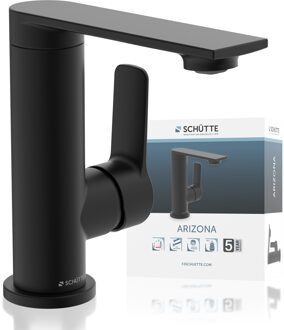 Schütte Schutte ARIZONA wastafelkraan | Mat Zwart - 32416