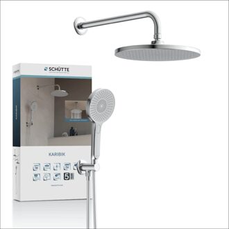 Schütte Schutte KARIBIK Complete doucheset | Chroom/lichtgrijs - 60400