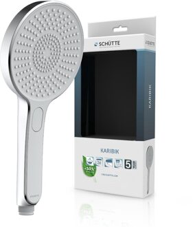 Schütte Schutte KARIBIK Handdouche | Chroom/lichtgrijs - 60200