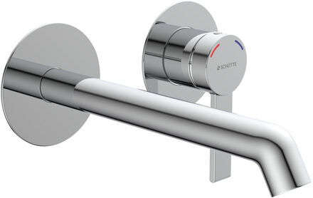 Schütte Schutte Los angeles inbouw wastafelkraan chroom