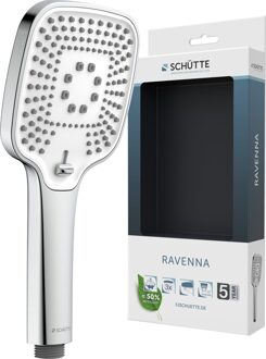 Schütte Schutte RAVENNA handdouche | Chroom/mat wit - 60801