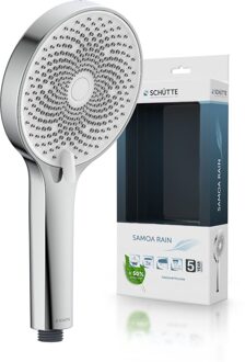 Schütte Schutte SAMOA RAIN Handdouche | Chroom/wit - 60252