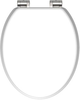 SCHÜTTE Toiletbril WHITE kernhout Wit