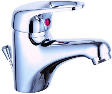 SCHÜTTE Wastafelmengkraan BATONI chroomkleurig Zilver