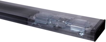 Schuifdeurpakket Tbv 1 Deur R-60 Zwart Mat