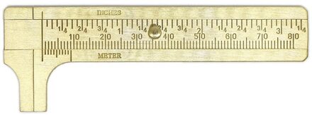 Schuifmaat Heerser, 80Mm 100Mm 120Mm Mini Metalen Schaal Sliding Gauge Schuifmaat Heerser Pocket Meetinstrument