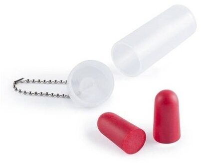 Schuim gehoorbeschermers / oordopjes rood - Action products