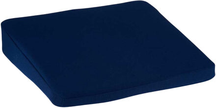 Schuimkussen ergonomisch - blauw - betere zithouding - ergonomisch kussen - 41 x 41 cm