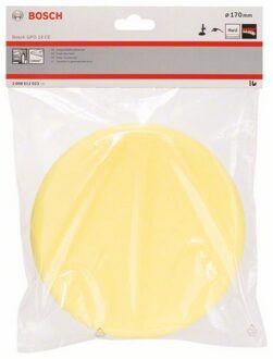 Schuimstofschijf hard (geel), Ø 170 mm Ø 170 mm