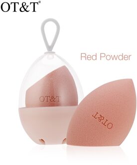 Schuine Make-Up Spons Cosmetische Spons Houder Vloeibare Foundation Mengen Zachte Foam Spons Voor Make Up Blender Make-Up Tool Ot & T