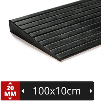 Schuine rand 100 x 10 x 2