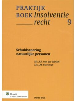 Schuldsanering van natuurlijke personen - Boek A.R. van der Winkel (9013076270)