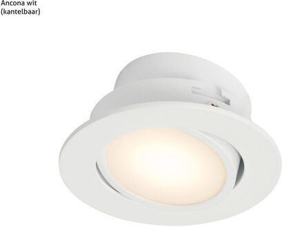 Schumann Inbouwspot Häsler Ancona Incl. Fase Aansnijding Dimbaar 8 cm 4 Watt Warm Wit RVS Set 9x