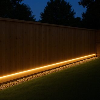 Schutting verlichting set 5 meter