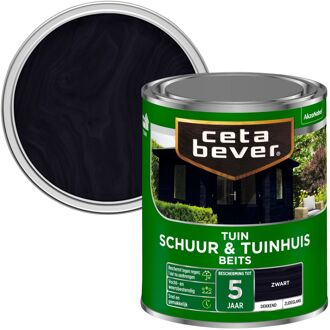 Schuur & Tuinhuis Beits - Dekkend - Zwart - 750 ml