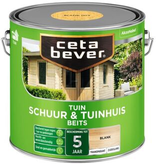 Schuur & Tuinhuis Beits - Transparant - Blank - 2,5 liter