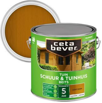 Schuur & Tuinhuis Beits - Transparant - Licht Eiken - 2,5 liter