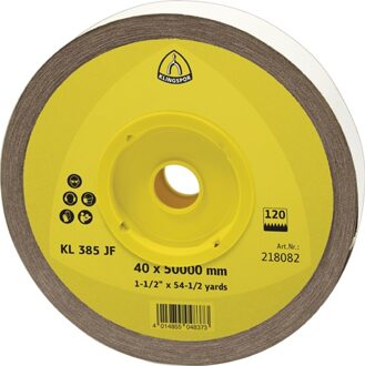 Schuurpapierrol | 50 mm korreling 180 | voor metaal | korund | 1 stuk - 218101 218101