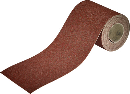 Schuurpapierrol met klittenband Korrelgrootte 80 (l x b) 4 m x 93 mm Wolfcraft 5811000 1 rollen