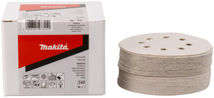 Schuurschijf 125mm K240 White Velcro Schuurpapier