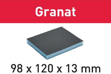 Schuurspons 98 x 120 x 13mm P60 doos van 6 sponzen