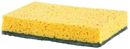 Schuursponsjes - 10x - 13 x 90 x 2.5 cm - viscose - schoonmaakspons