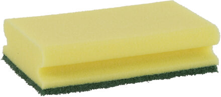 Schuursponzen XL - 15x stuks - met greep - 16,5 x 8 x 4,7 cm - extra groot - sponzen