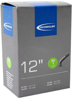 Schwalbe Binnenband Schwalbe AV1 12" - 40mm Ventiel - 45°